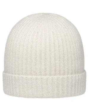 Women N.Peal Hats*Women's Ribbed Cashmere Hat With Lurex