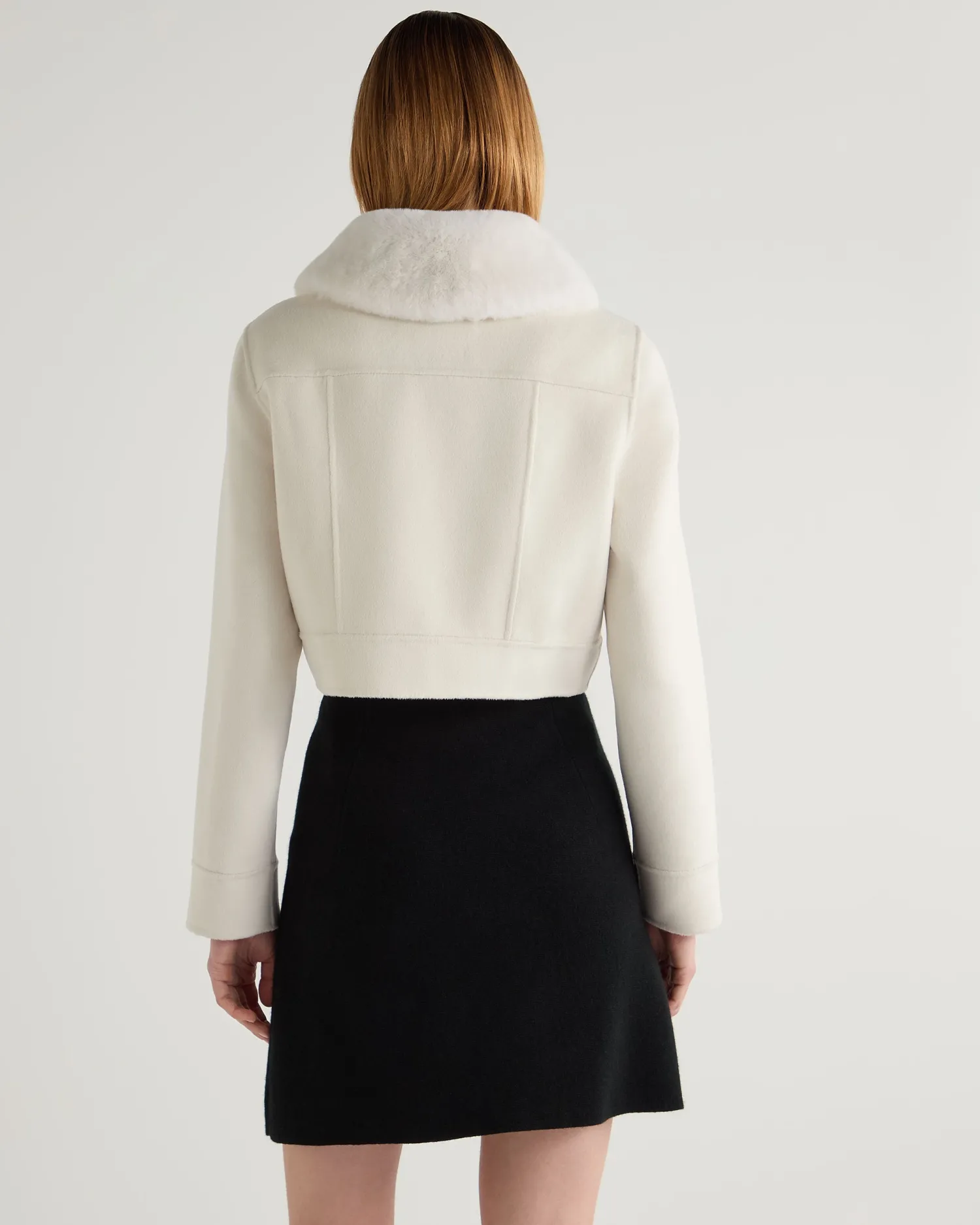 Women N.Peal White | Natural*Women's Rosie Rex Collared Jacket