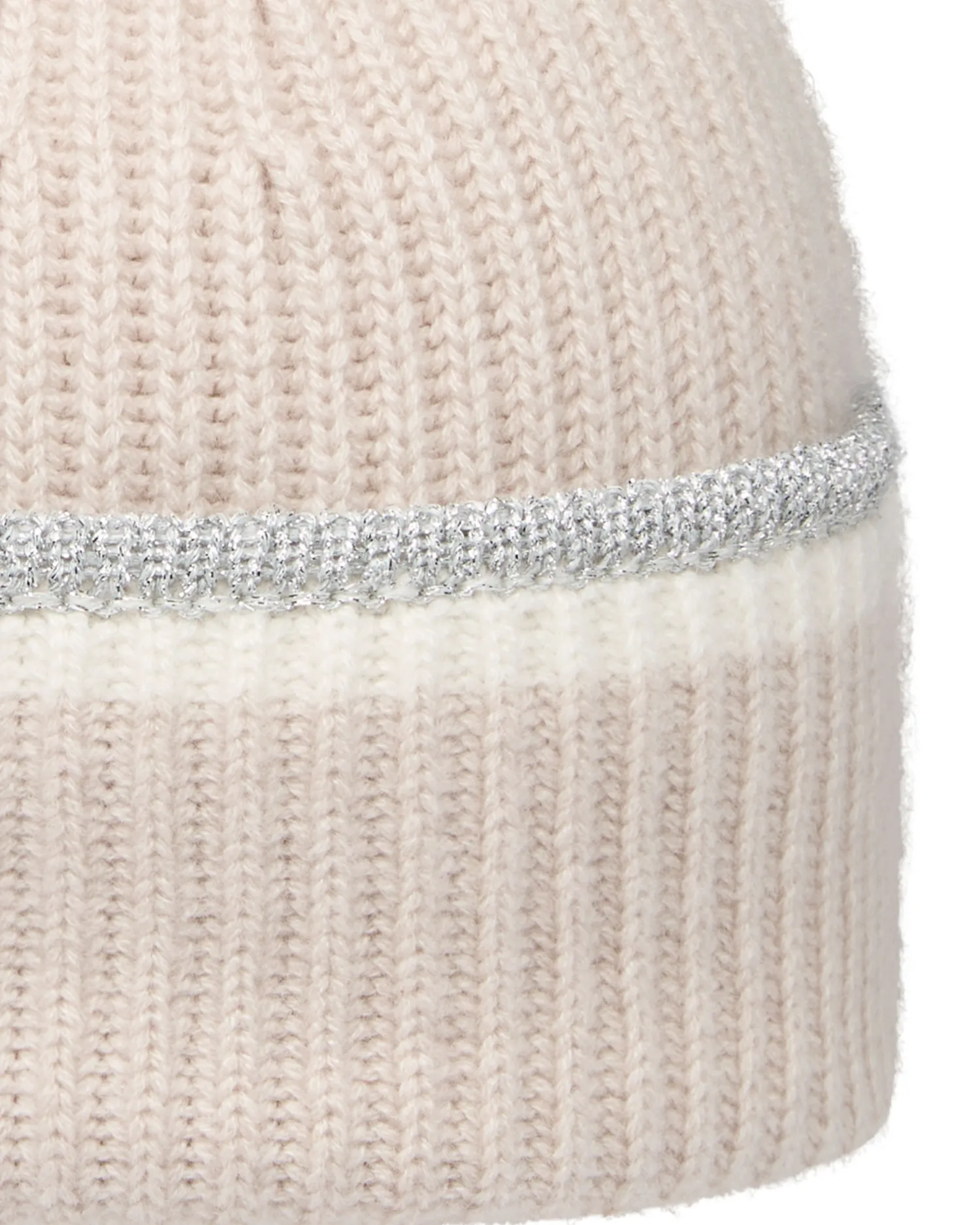Women N.Peal Hats*Women's Sparkle Trim Cashmere Hat With Lurex